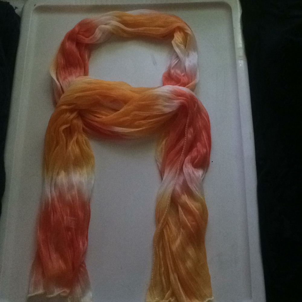 Ombré sheet scarf